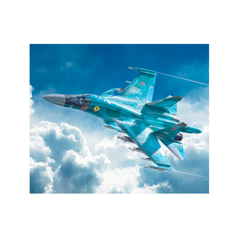 Italeri Avión Sukhoi Su-34/Su-32 FN 1:72