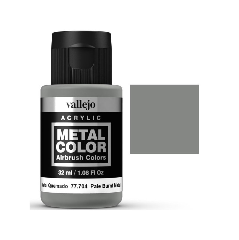 Metal Color Vallejo Metal Quemado 32ml
