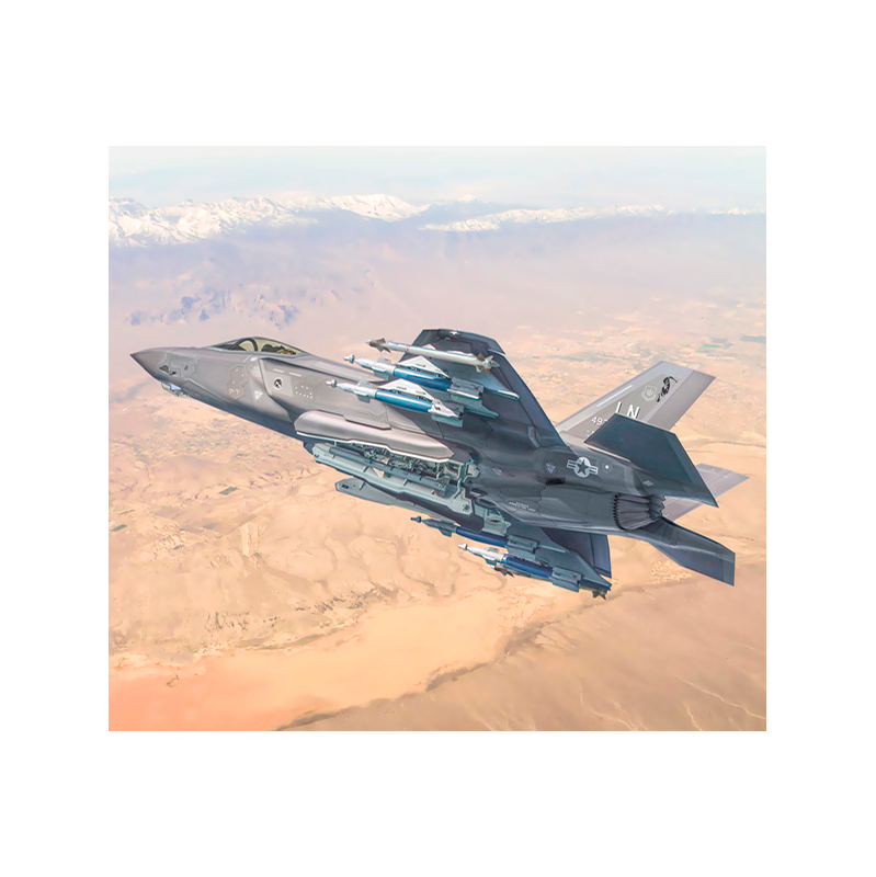 Italeri Avión F-35A Lightning II (Beast Mode) 1:72