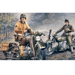Italeri Moto militar U.S. Motorcycles WW2 1:35
