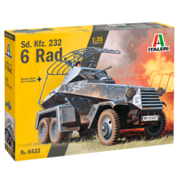 Italeri Military Vehicles Sd. Kfz. 232 6 Rad. 1:35