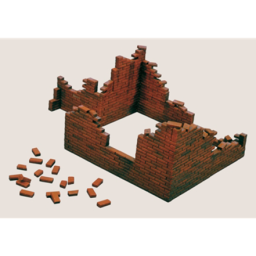 Italeri Accesorios Brick walls 1:35