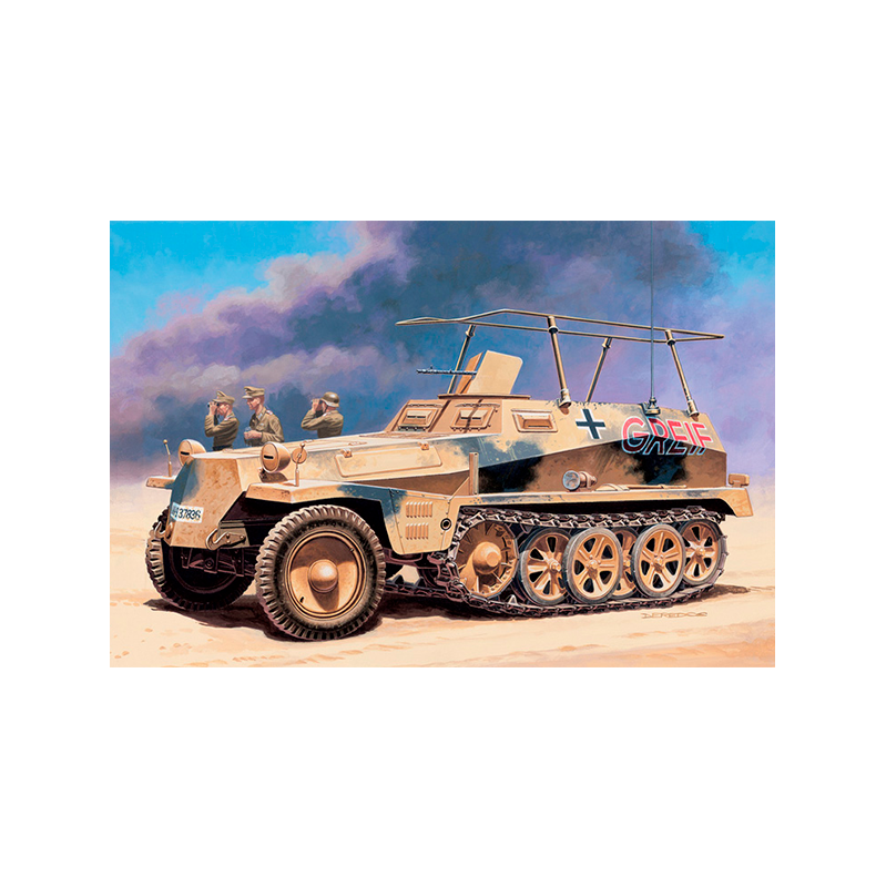 Italeri Vehículo Militar Sd. Kfz. 250/3 1:72
