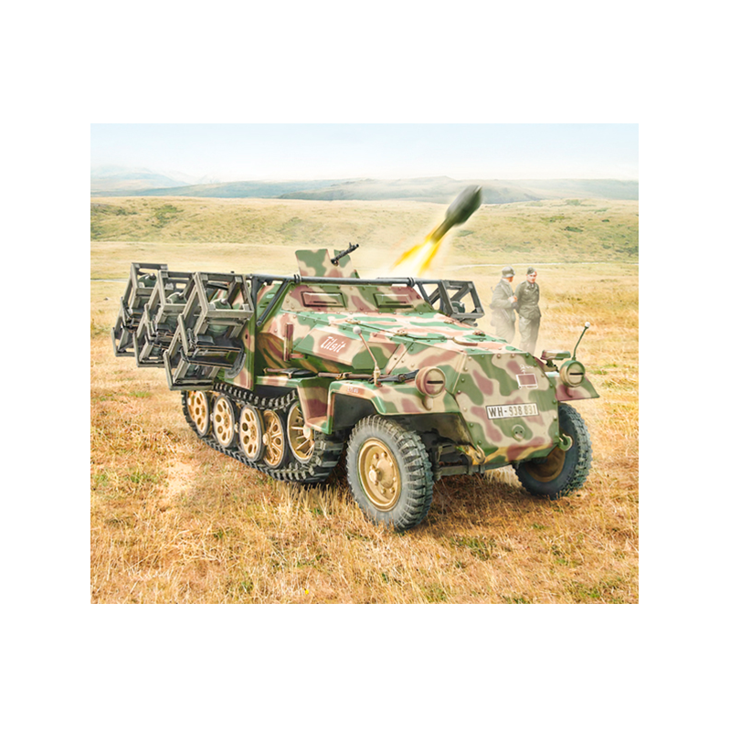 Italeri Vehículo Militar Sd.Kfz. 251/1 Stuka zu Fuss 1:72