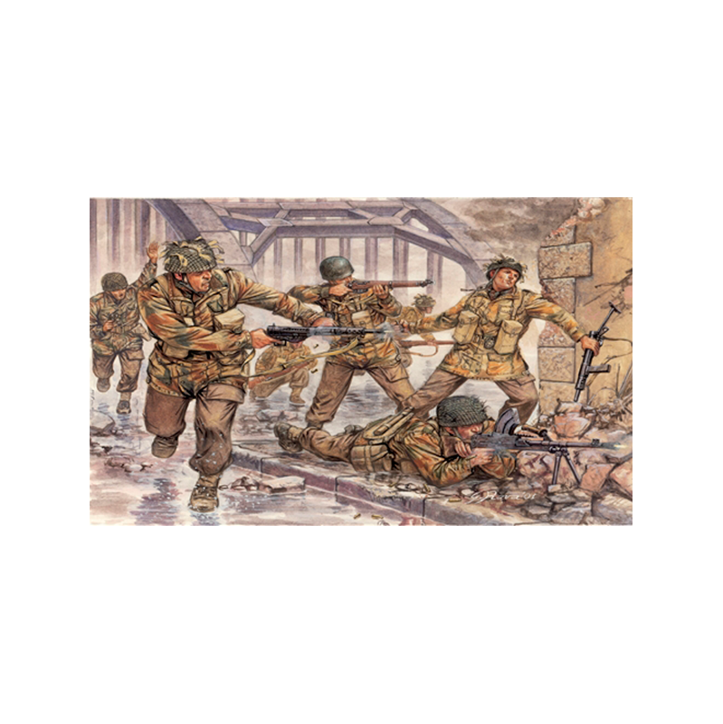 Italeri Fig. Soldados British Paratroopers (WWII) 1:72
