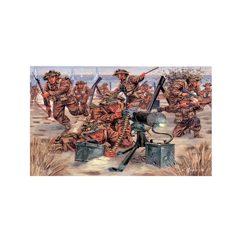 Italeri Fig. Soldados British Infantry (WWII) 1:72