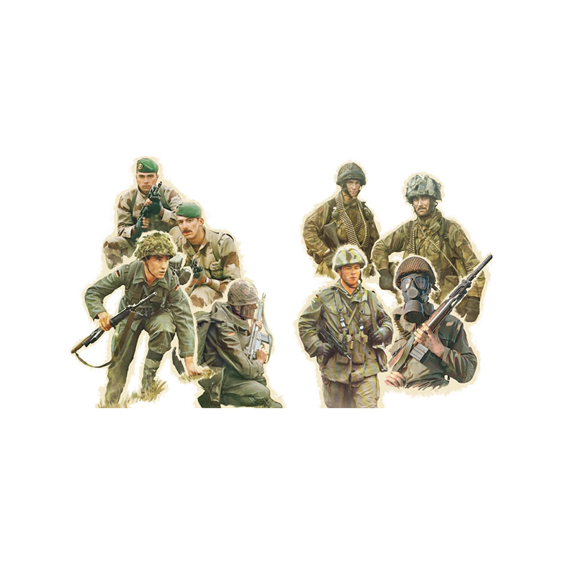 Italeri Fig. Soldados Nato troops (1980’s) 1:72