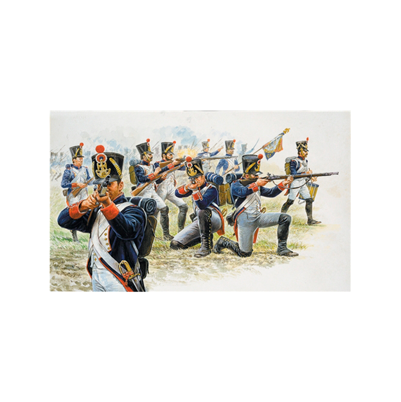 Italeri Fig. Históricas French Line Infantry (Nap. Wars) 1:72