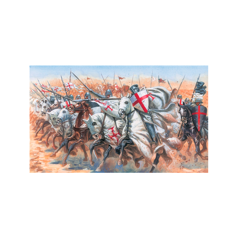 Italeri Fig. Históricas Templar Knights (Medieval Era) 1:72