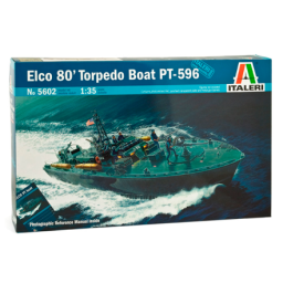 *Italeri Barco Elco 80 Torpedo Boat PT-596 1:35