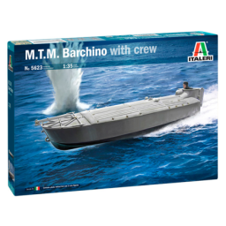 Italeri Barco M.T.M. Barchino with crew 1:35