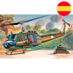 Italeri Helicóptero UH-1D Iroquois 1:72
