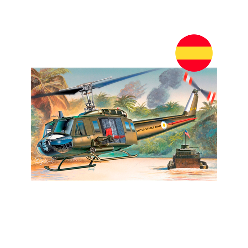 Italeri Helicóptero UH-1D Iroquois 1:72