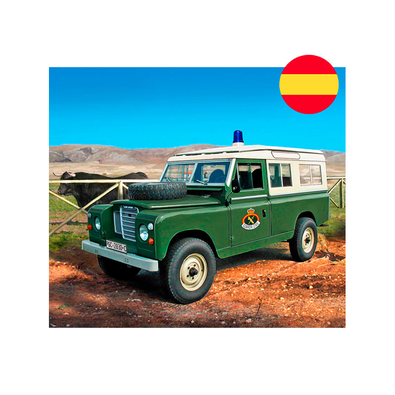 Italeri Coche Land Rover Series III Guardia Civil 1:35
