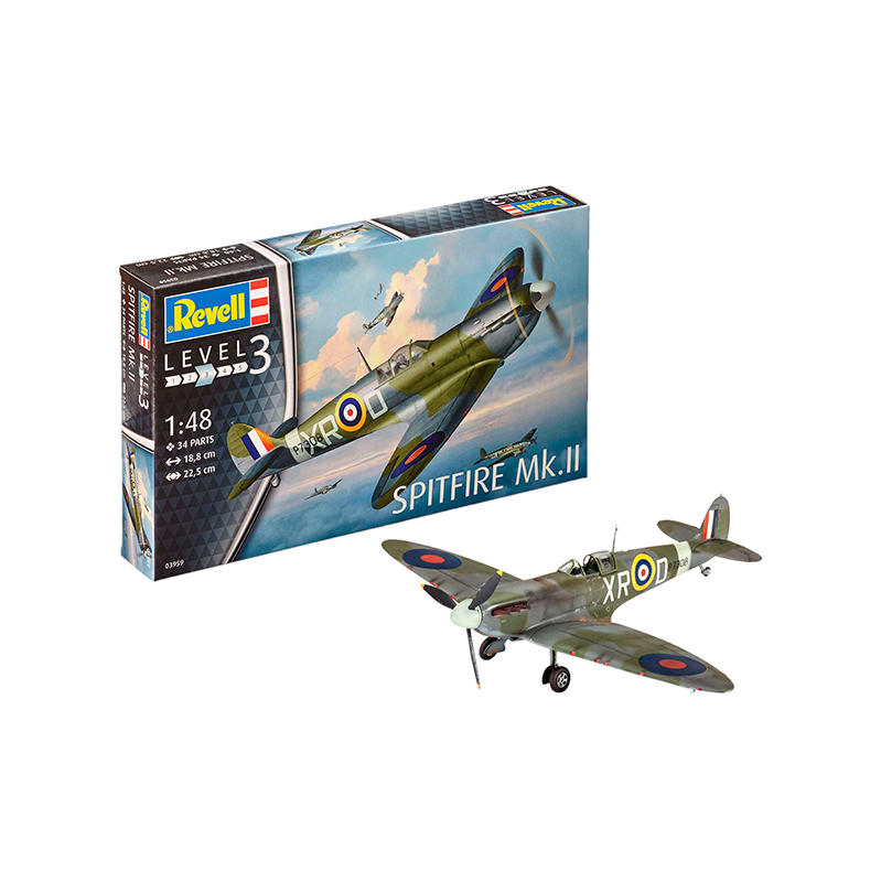 Revell Model Plane Spitfire Mk.II 1:48