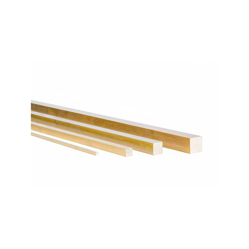 Solid brass square 2x2mm (1meter)