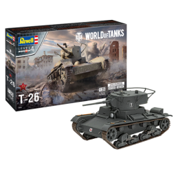 *Revell Maqueta Tanque T-26 World of Tanks 35