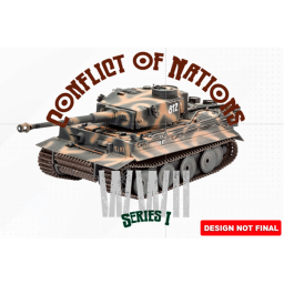 Revell Maqueta con acc. Tanque Conflict of Nations Series 1:72