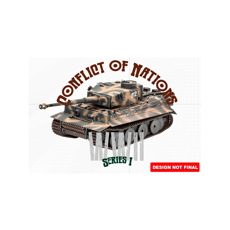 Revell Model kit with accessories Tank Conflict of Nations Series 1:72