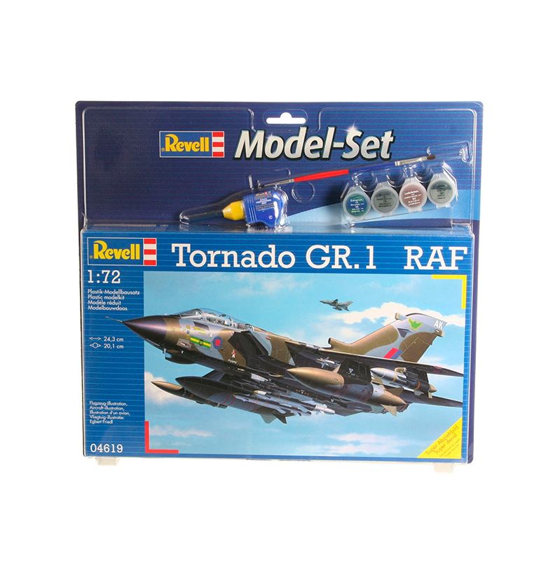 Revell Model Set Avión Tornado GR.1 RAF 1:72