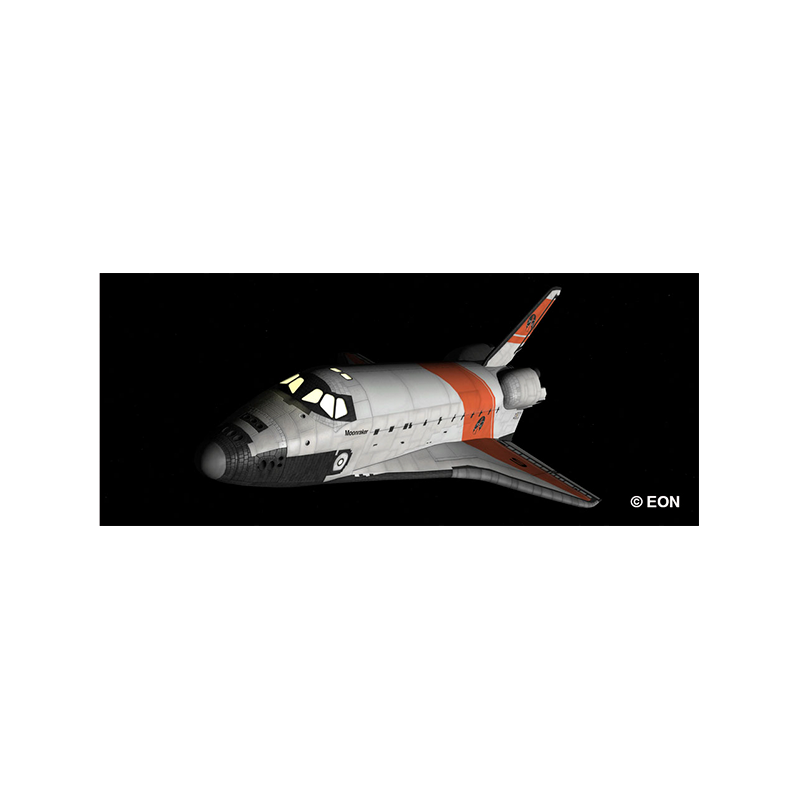 Revell Model kit with accessories Ship James Bond "Moonraker" 1:144