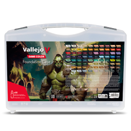 Vallejo Game Color Foundation Case 80 c. 18 ml