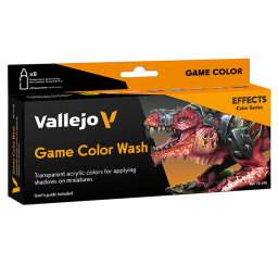 Set 8 colors Game Color Game Color Wash
