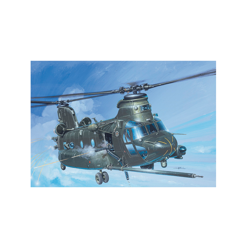 Italeri Helicopter MH-47E SOA Chinook TM 1:72