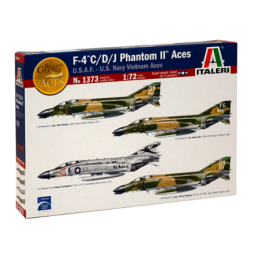 Italeri Avión F-4 C/D/J Phantom II Aces 1:72