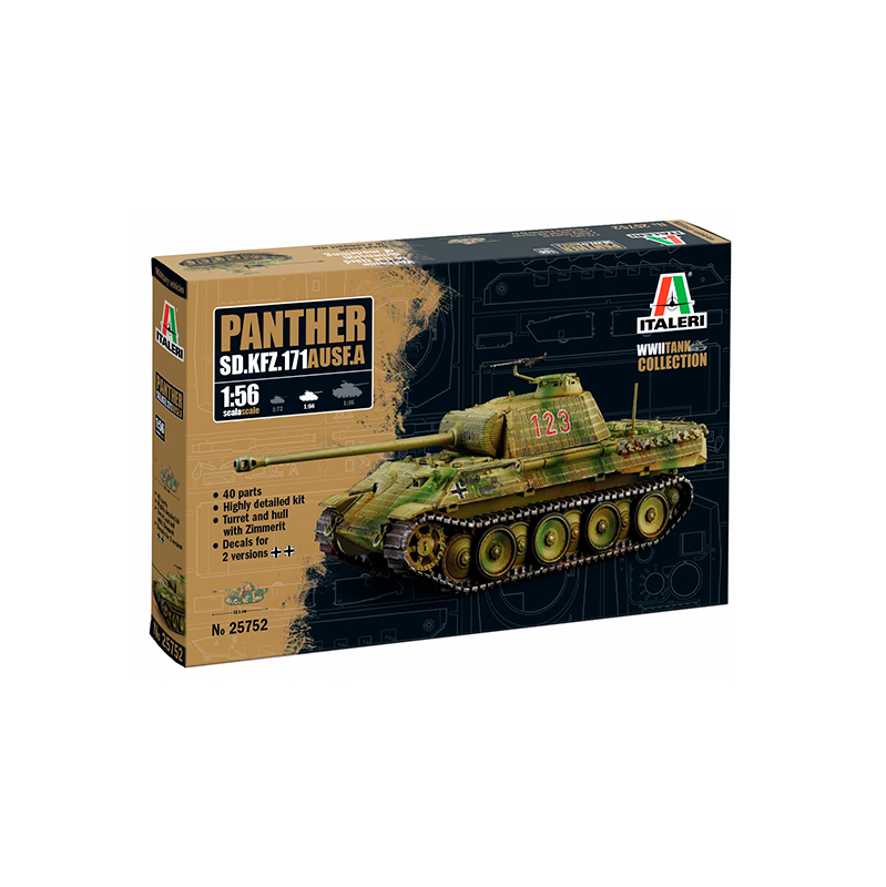 Italeri Tanque Sd. Kfz. 171 Panther Ausf. A 1:56