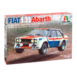Italeri Car FIAT 131 Abarth Sanremo Rally 1:24