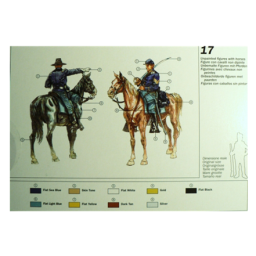Italeri Fig. Históricas Union Cavalry (American Civil War) 1:72