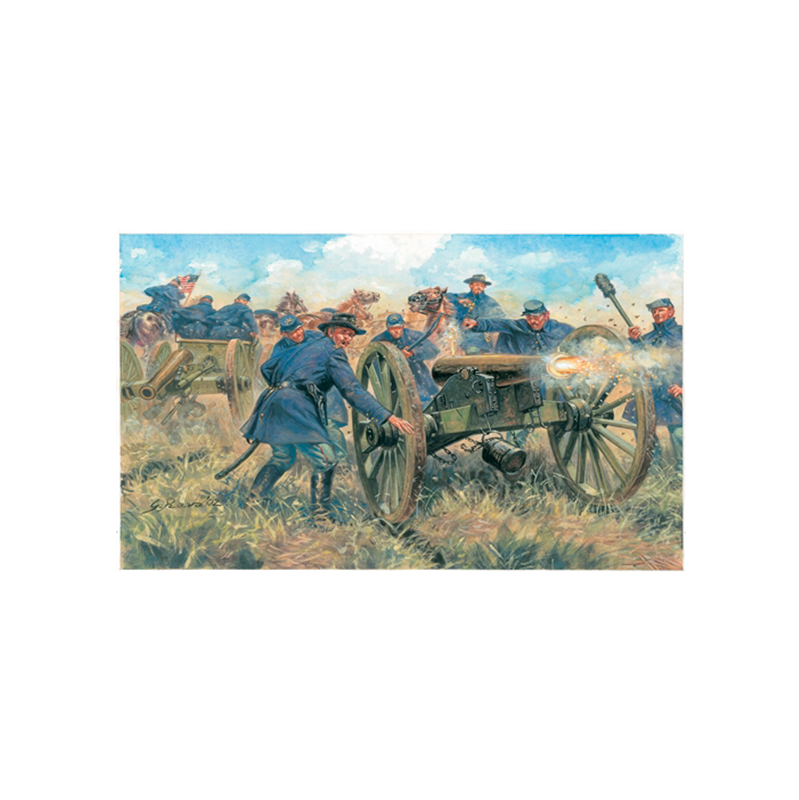 Italeri Fig. Históricas Union Artillery (Amer. Civil War) 1:72