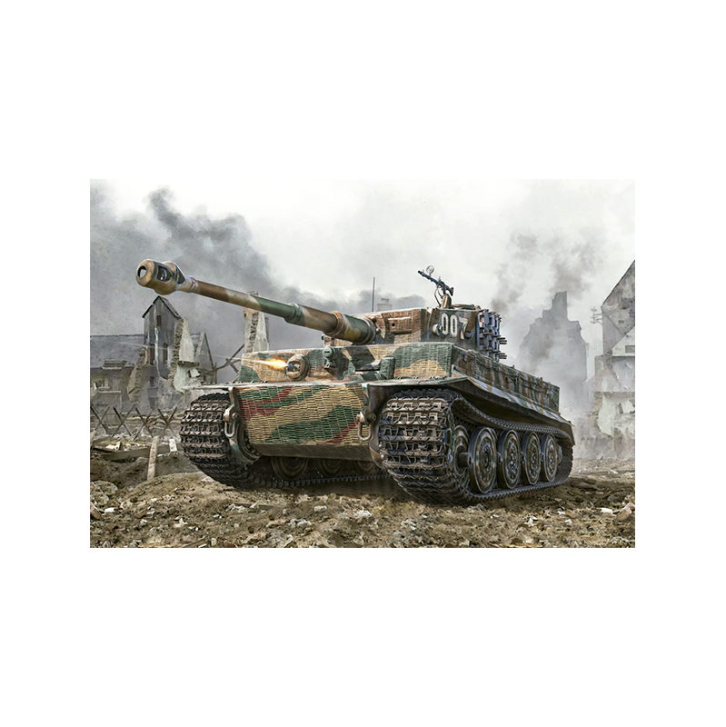 Italeri Tanque Pz.Kpfw.VI Tiger I Ausf.E late prod. 1:35