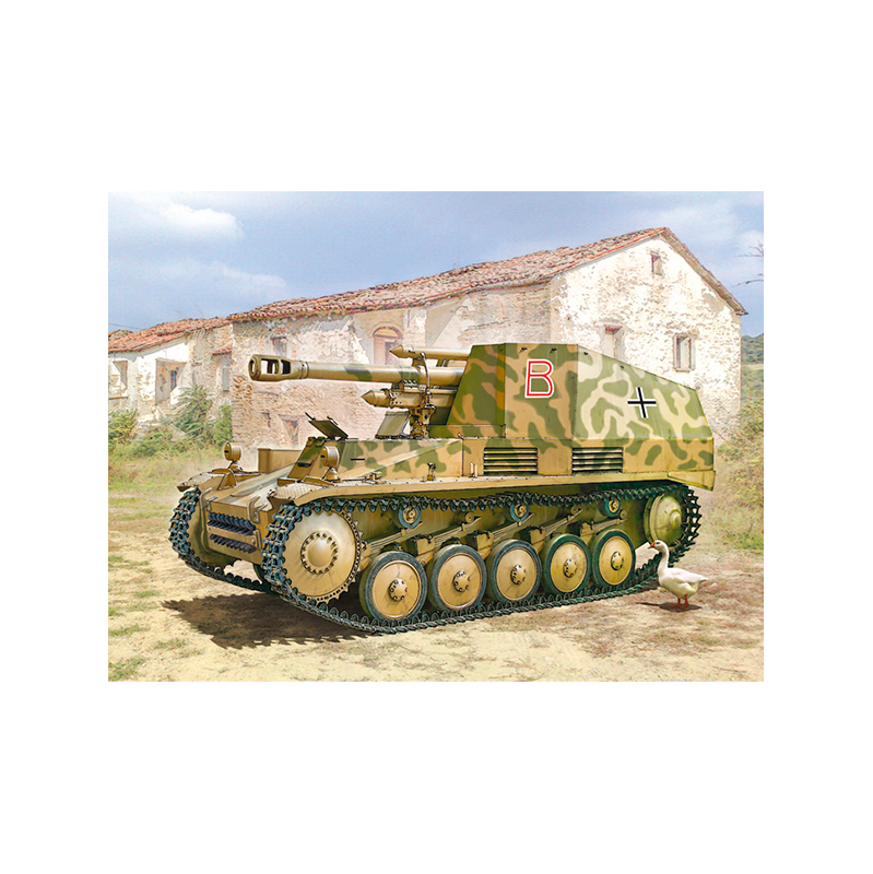 Italeri Tank Sd.Kfz.124  Wespe 10.5 cm. 1:72