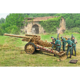 Italeri Military Vehicle 15cm fld. howitzer/10,5cm fld. gun 1:72