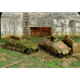 Italeri Military Vehicles (Fácil) Sd. Kfz. 251/1 Ausf. C 1:72