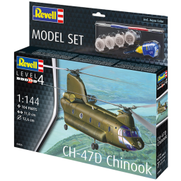 Revell Model Set Helicóptero CH-47D Chinook 1:144