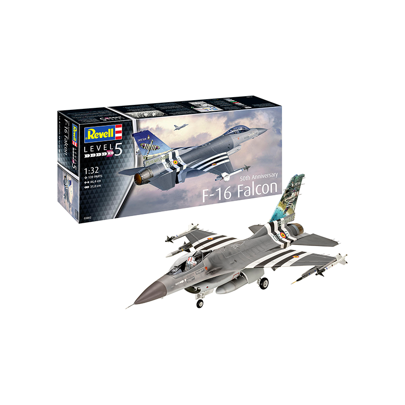Revell Model kit Plane F-16 Falcon 50th Anniversary 1:32
