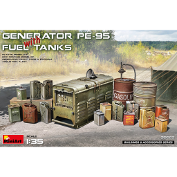 Miniart Accessories Generator PE-95 with Fuel Tanks 1/35