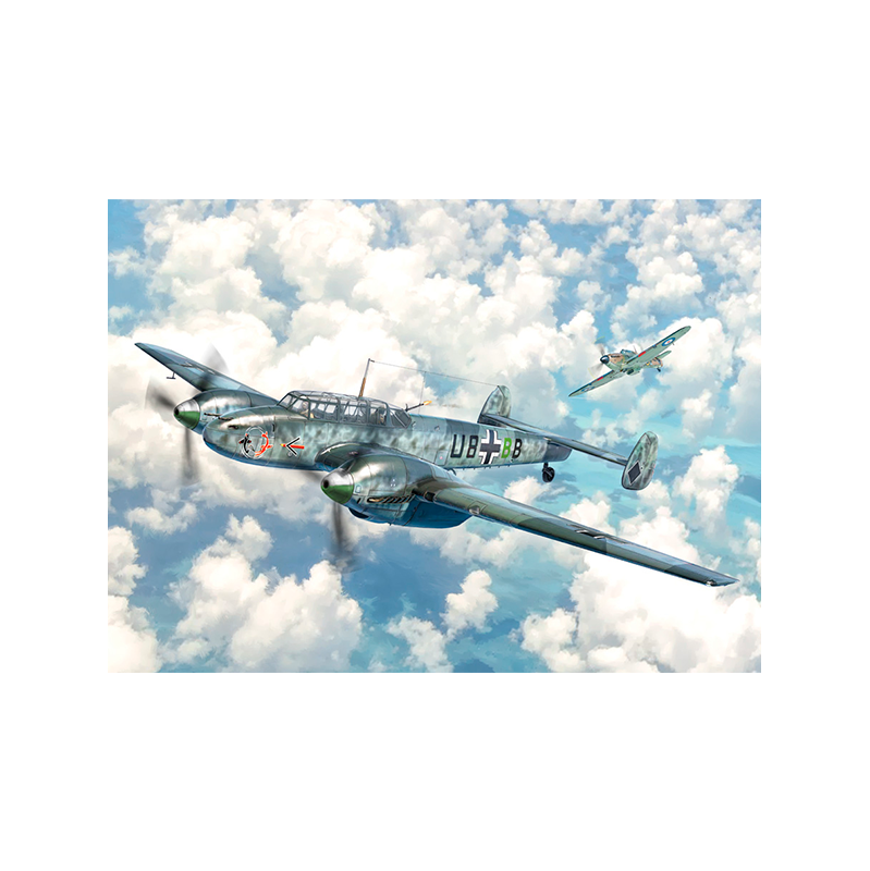 Italeri Plane Bf-110 C3/C4 Zerstörer 1:72