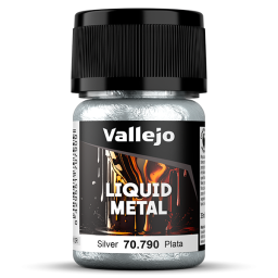 Vallejo Oro Líquido Plata 35 ml