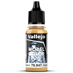 Vallejo Model Color 136 - Arena Oscura 18 ml