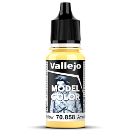 Vallejo Model Color 023 - Amarillo Hielo 18 ml