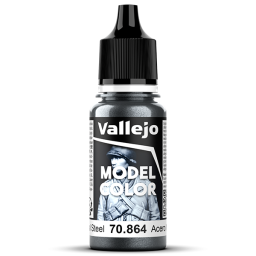 Vallejo Model Color 197 - Acero Natural 18 ml