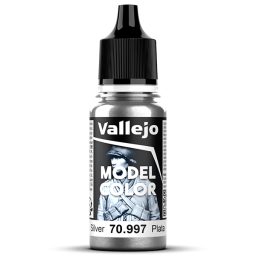 Vallejo Model Color 195 - Plata 18 ml