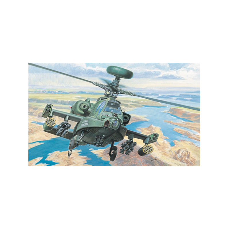 Italeri Helicopter AH-64D Apache Longbow 1:72