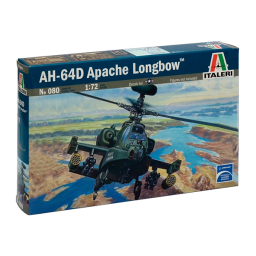 Italeri Helicopter AH-64D Apache Longbow 1:72