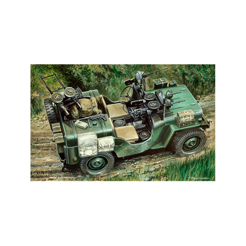 Italeri Vehículo Militar Commando Car 1:35