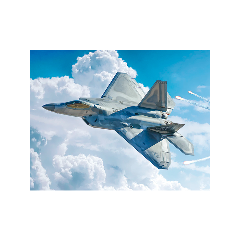 Italeri Plane F-22A Raptor 1:48